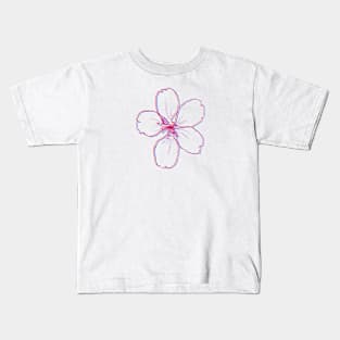 3D Sakura Kids T-Shirt